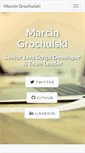 Mobile Screenshot of grochulski.net